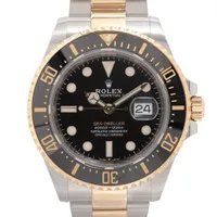 ロレックス シードゥエラー 126603 SS×YG SS×YG AT ブラック文字盤