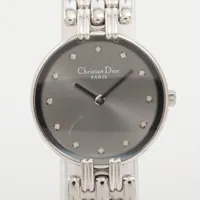 クリスチャンディオール バギラ D44-120 SS QZ グレー文字盤 A2053158