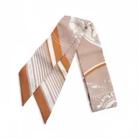 HERMES エルメス ツイリー シルク スカーフ エクスリブリス ブラウン系 エルメス ツイリー Ex Libris エクスリブリス スカーフ シルク