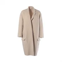 セリーヌ エディ期 ウール チェスターコート 44 メンズ ブラウン