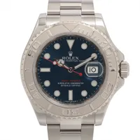 ロレックス ヨットマスター40 116622 PT×SS SS AT ブルー文字盤 あまりごま1