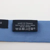 エルメス ツイロン スカーフ シルク ブルー ロングツイリー A4211127