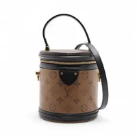 ヴィトン モノグラムリバース カンヌ M43986 ブラウン RFID反応あり