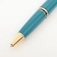 モンブラン ジェネレーション ボールペン GP×レジン ターコイズブルー