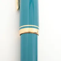 モンブラン ジェネレーション ボールペン GP×レジン ターコイズブルー