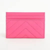 CHANEL ボーイシャネル　キャビアスキン　ケース　カードケース　財布 シャネル ボーイシャネル キャビアスキン カードケース ピンク