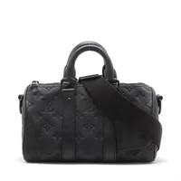 ルイ・ヴィトン キーポル バンドリエール 25 トリヨン モノグラム