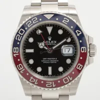 ロレックス GMTマスターⅡ 126710BLRO SS SS AT ブラック文字盤
