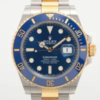 ロレックス サブマリーナーデイト 126613LB SS×YG SS×YG AT ブルー文字盤