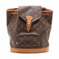 ヴィトン モノグラム モンスリMM M51136 ブラウン WZ616602｜中古