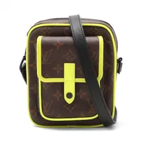 ヴィトン モノグラム クリストファーウエアラブルウォレット M80793 ブラウン RFID反応あり