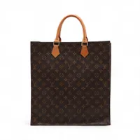 ヴィトン モノグラム サックプラ M51140 ブラウン