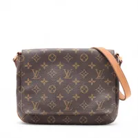 ヴィトン モノグラム ミュゼットタンゴ M51257 ブラウン