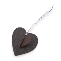 エルメス プティアッシュ ハート チャーム トゴ×ヴォーエプソン マルチ