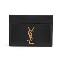 サンローラン モノグラム YSL PVC ラウンドジップウォレット ブラウン