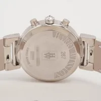 ハリーウィンストン プルミエール クロノグラフ 200UCQ32W WG 革×WG QZ 