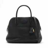 エルメス ボリード31 トリヨンクレマンス ブラック ゴールド金具 D:2019年
