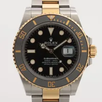 ロレックス サブマリーナーデイト 126613LN SS×YG SS×YG AT ブラック文字盤