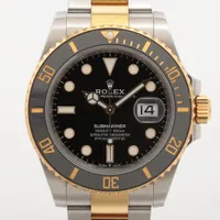ロレックス サブマリーナーデイト 126613LN SS×YG SS×YG AT ブラック文字盤