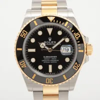 ロレックス サブマリーナーデイト 126613LN SS×YG SS×YG AT ブラック文字盤