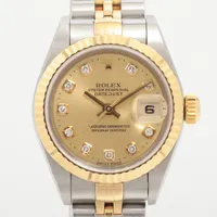 ロレックス レディ デイトジャスト 69173G SS×YG SS×YG AT シャンパン文字盤 あまりごま2
