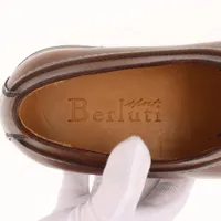 Berluti Ultima Leather Leather shoes 9 Men's Brown 0584 Picasso