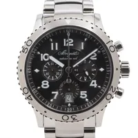 ブレゲ マリーン2 クロノグラフ 5827BR/Z2/5ZU RG RG×ラバー AT グレー