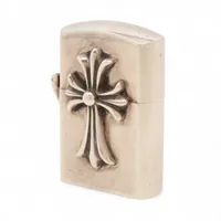 クロムハーツ スモールCHクロス ナロー ジッポ 925 127.5g V1 着火未確認