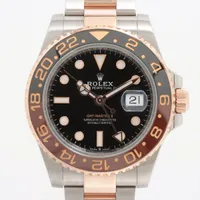 ロレックス GMTマスターⅡ 126711CHNR PG×SS PG×SS AT ブラック文字盤