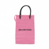バレンシアガ アワーグラス ファー ハンドバッグ ピンク バレンシアガ アワーグラス ファー 2WAYハンドバッグ ピンク 676365