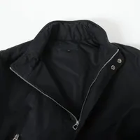 エルメス ナイロン 中綿ジャケット M メンズ ブラック セリエボタン