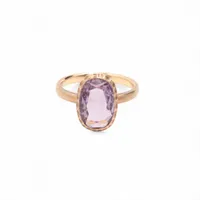 アガット 色石 リング K10(PG) 3.0g