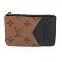 ヴィトン モノグラム ポルトモネシリング M60025 ブラウン コイン