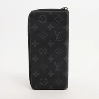 ヴィトン モノグラムエクリプス ジッピーウォレットヴェルティカル