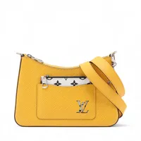 ヴィトン エピ ポシェット マレル M59488 イエロー RFID反応あり