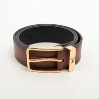 ヴィトン M0250 サンチュールポンヌフ JJ4179 ベルト 90 レザー