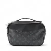 ルイ・ヴィトン バムバッグ モノグラム エクリプス M42906 ブラック