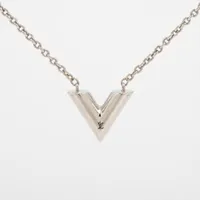 ◇ルイヴィトン◇M63197 エセンシャルV シルバー ネックレス LE0251 ◇ルイヴィトン◇M63197 エセンシャルV シルバー ネックレス LE0251