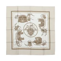 HERMÈS カレ90 EX-LIBRIS エクスリブリス ダークグレー エルメス カレ90 Ex-Libris エクスリブリス スカーフ シルク グレー