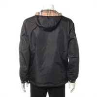 バーバリー ノバチェック ティッシ期 ナイロン ジャケット XS メンズ
