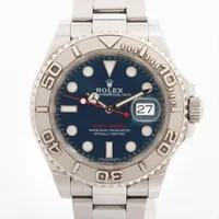 ロレックス ヨットマスター40 116622 PT×SS SS AT ブルー文字盤 あまりごま2
