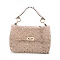 ヴァレンティノガラヴァーニ Vスリング ツイード×レザー 2WAY