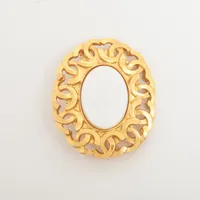 シャネル ココマーク 95A ブローチ GP ゴールド A4225937｜中古