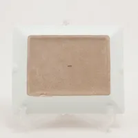 エルメス アッシュトレイ 陶器 レッド×ゴールド CHASSE en INDE インド