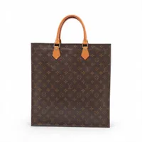 ヴィトン モノグラム サックプラ M51140 ブラウン