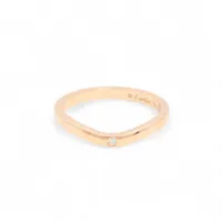 ポメラート ヌード クラシック オブシディアン ブラックダイヤ リング