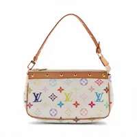 ヴィトン マルチカラー ポシェットアクセソワール M92649 ホワイト