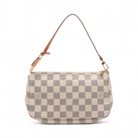 ルイヴィトン　ダミエ　アズール　ポシェットアクセソワール　CA1077 ルイヴィトン ダミエ アズール ポシェット アクセソワール ルイ