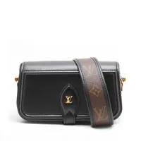 ヴィトン レザー オフィサー ポーチ M69841 ブラック AP144900｜中古