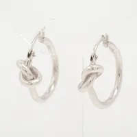 セリーヌ ノット ピアス(両耳用) GP シルバー A4228463｜中古ブランド